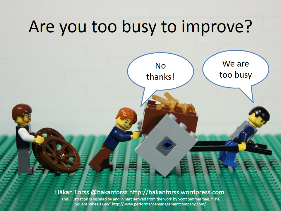 Quá bận để cải tiến?