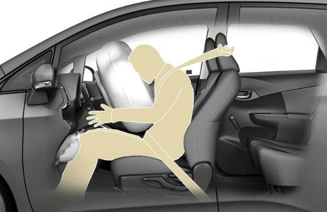 Kiểm tra hệ thống dây an toàn và túi khí trên xe